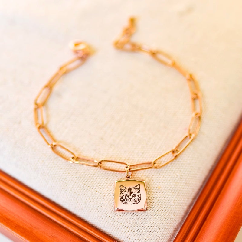 Memorial Pet Punk-Style Bracelet