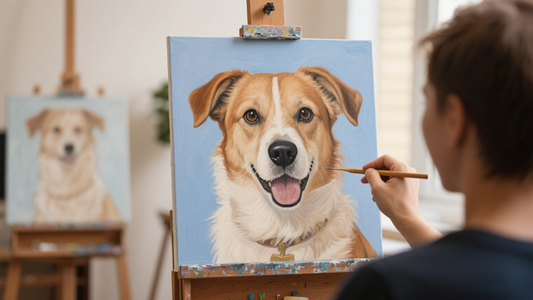 How Much Would You Pay for a Pet Portrait?