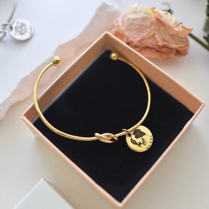 Custom Pet Avatar And Engraved Open Bracelet