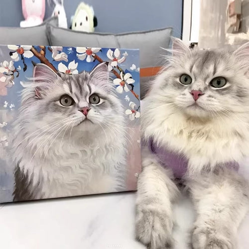 Custom Pet Portrait Blind Box · Monochrome Dreamscape Series