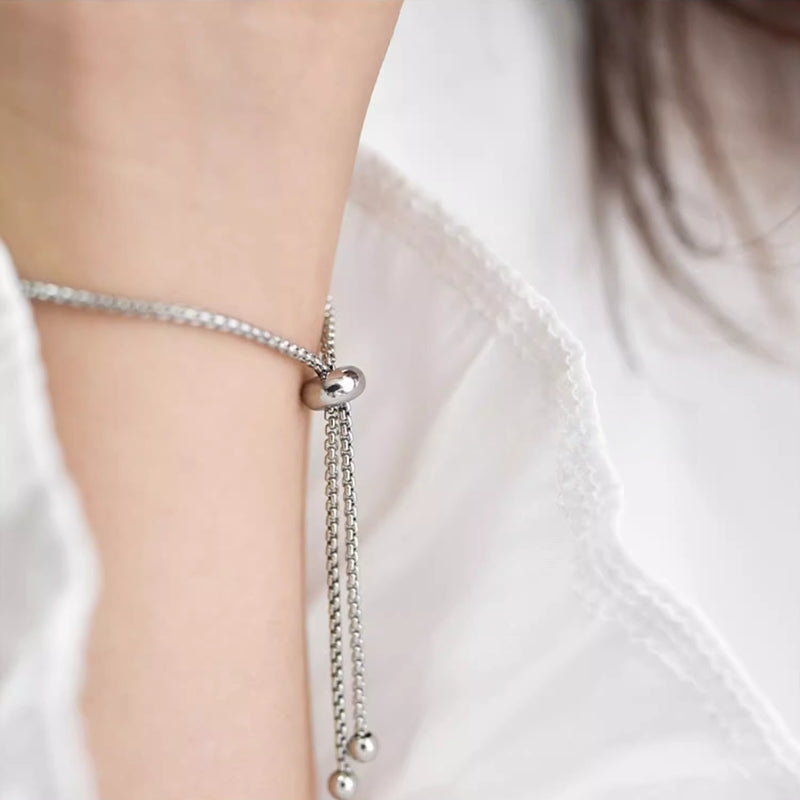 Memorial Pet Heart-Shaped Pendant Bracelet