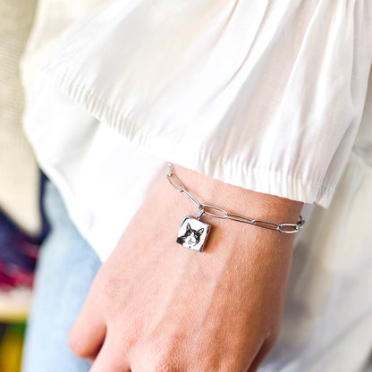 Memorial Pet Punk-Style Bracelet